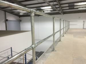 Raccord de collier de clé en Tube d'acier galvanisé bricolage assembler une barrière <span class=keywords><strong>et</strong></span> une main courante - Product Image 2