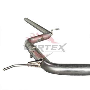 Sistema de Escape Catback con Silenciador y Tubos de Ajuste Valvetronic de Acero Inoxidable Pulido OEM de Vortex Factory para VW Volkswagen Sprinter - Product Image 3