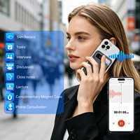Enregistreur vocal magnétique IA Plaud Alternative ChatGPT Dictaphone numérique Transcription Résumé Carte mentale 152 langues Prise de notes