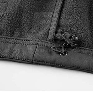 แจ็คเก็ตซอฟต์เชลล์ทำจากโพลีเอสเตอร์แจ็คเก็ตระบายอากาศใช้กลางแจ้งโลโก้ตามสั่ง - Product Image 4