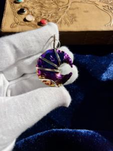 Venta al por mayor hecho a mano pulido Aura Moon Crescent Moon colgantes Natural Healing Crystal Charms Reiki Feng Shui mascota Pilar - Product Image 6