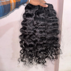 Extensiones de Cabello Humano Remy Indio de Primera Calidad, Rizado Natural, Doble Trama a Máquina, Crudo Sin Procesar, Todos los Colores Disponibles - Product Image 4