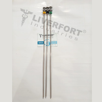 Kit complet de 82 pièces réutilisables en acier inoxydable allemand de haute qualité pour l'insémination artificielle vétérinaire, pistolets d'IA, gants et étuis
