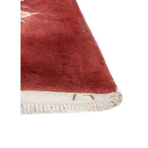 Tapis en laine noués à la main Pechino, motifs floraux et abstraits rouges et oranges, style bohème pour la maison, le salon, la chambre à coucher, le couloir - Pae-5935 - Product Image 4