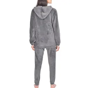 Chándal de mujer con parte inferior acampanada Hexi colores Ropa de otoño Ropa deportiva Logotipo personalizado Traje de jogging para mujer Hecho en Pakistán - Product Image 3