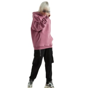 Custom Logo Hooded Sweatshirt Fitness Sportswear Supplier <b>Top</b> Quality Heavyweight 100% Cotton Blank Hoodies For <b>Women</b> - Product Image 6