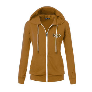 Streetwear Sweats à capuche zippés pour femmes Qualité durable toutes les couleurs disponibles Sweats à capuche zippés pour femmes grande taille vêtements pour femmes - Product Image 1