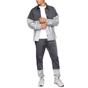 Chándales de nailon para hombre, chándal cortavientos con estampado bordado, ropa de calle de alta calidad de fabricante OEM - Product Image 1