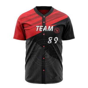 Conjunto de ropa deportiva de poliéster 100% al mejor precio uniforme de béisbol y softbol transpirable para deportes al aire libre - Product Image 5