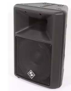 Haut-parleur de basses passif 2 voies 200W Sx100+ en métal noir - Product Image 3