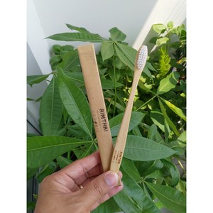 Brosse à dents en bambou écologique de qualité supérieure, fabriquée au Vietnam, à poils doux, tendance actuelle de Blue Lotus - Product Image 4