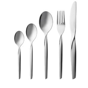 Couverts Meilleures ventes Cuillère à salade dorée Fourchette Cuillère à café en métal fini brillant Couverts Ustensiles de cuisine - Product Image 3