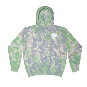 Sudadera con Capucha de Invierno de Poliéster/Algodón de Alta Calidad, Estilo Casual, Tejido Francés Grueso, Oversize, con Capucha y Efecto Tie-Dye Desgastado - Product Image 5