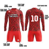 Nouveau Maillot de Foot 2026 Léger et Respirant 100% Polyester de Haute Qualité, Kits de Football Personnalisés par Sublimation pour l'Extérieur et l'Hiver