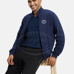 Veste de sport d'hiver pour homme, tissu en maille respirant, col montant, coupe moderne pour la salle de sport et le jogging - Product Image 5