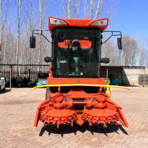 Kleine Silage-Hack maschine Selbst fahrende Mini-Maissilage-Ernte maschine Napier Grass Futter maschine - Product Image 6