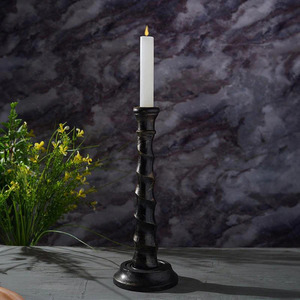 Pot de bougeoir de luxe parfait pour l'atmosphère relaxante Pot de bougeoir fabriqué à la main Design unique pour un éclairage doux - Product Image 1