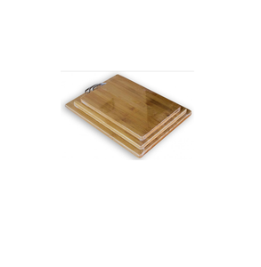 Bloque de cortar de madera de alta calidad con mango de hoja de diseñador Regalo de boda para utensilios de cocina Uso a un precio razonable - Product Image 6