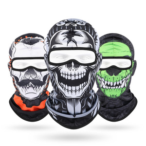 Pasamontañas de Invierno con Camuflaje Personalizado al por Mayor, Máscara Facial Completa con Logotipo por Transferencia Térmica, para Esquí y Motociclismo, Elástica, Transpirable e Impermeable - Product Image 3