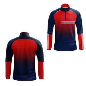 Gaelic Sports Club Half Zip Tops Training Wear <b>Jacket</b> | Jersey Gaa Polyester Half Zip <b>Track</b> <b>Jacket</b> Customized Warmup <b>Jacket</b> - Product Image 3