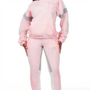 Chándal apilado de moda para mujer de fabricante personalizado OEM: suave y cómodo para usar durante todo el día - Product Image 6