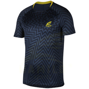 Haut maillot de football en polyester avec nouveau design séchage rapide et impression de nom haut souple avec logo de l'équipe maillot vierge d'origine - Product Image 1