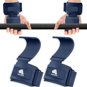 Wholesale High Quality Neoprene Non-Slip Breathable Heavy Duty Weight Lifting Hooks Custom Made 2026 - Product Image 1