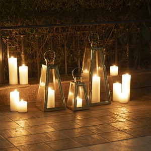 Romantic Iron Metal Candle Holder and <b>Lantern</b> With Beautiful <b>Gold</b> Creative Design for Dinner & Room Decor - Product Image 2