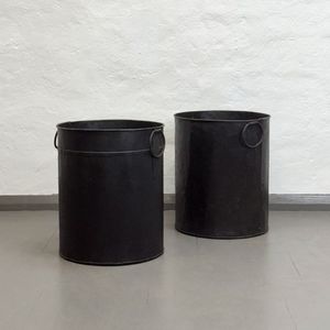 ตะกร้ากล่องกระถางออร่า Galva สำหรับตกแต่งสวนที่บ้านกระถางต้นไม้โลหะชุบสังกะสีแบบใหม่ - Product Image 5