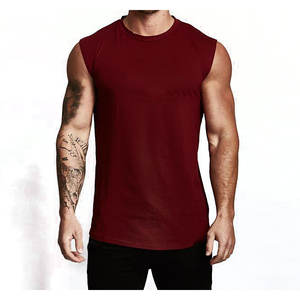 Camiseta sin mangas de alta calidad para hombre 100%, camiseta sin mangas con estampado Digital personalizado, ropa deportiva, camisetas sin mangas de entrenamiento para hombre - Product Image 5