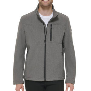 Chaqueta Softshell ligera hecha a medida de nuevo diseño, proveedor de fábrica, precio al por mayor, chaqueta Softshell para hombre - Product Image 1