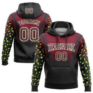 Sudadera deportiva ligera personalizada de alta calidad, sudadera con capucha con estampado degradado en todos los colores, impresión por sublimación 3D - Product Image 2