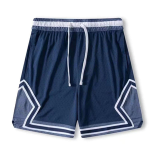 Pantalones cortos de malla de diseño personalizado al por mayor, transpirables, ropa deportiva de hombre personalizada - Product Image 3