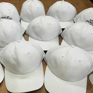 Casquette de baseball Gorras Chapeaux vierges pour hommes et femmes Couleur blanche Patch brodé personnalisé Étiquettes tissées 6 panneaux en provenance du Vietnam - Product Image 5