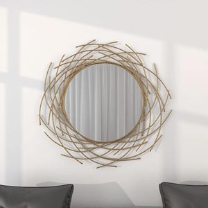 Miroir mural en métal au design simple avec la meilleure qualité pour la décoration Miroir en métal suspendu de luxe Haute qualité Meilleur prix - Product Image 5