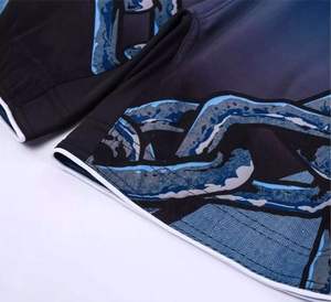 Shorts MMA personnalisés imprimés, vêtements de combat durables, arts martiaux, boxe, grappling, entraînement, tissu extensible respirant, sublimation lavée - Product Image 3