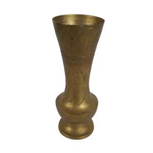 Florero de latón de alta calidad con acabado pulido de grabado duradero para decoración del hogar de mesa y Decoración de mesa - Product Image 5