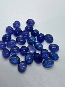 Cabujón de Tanzanita Natural Hecho a Mano de Súper Calidad, Gema Suelta de Alta Precisión, Azul de Grado Superior, Tratada con Calor, Color Verificado por Terceros - Product Image 4