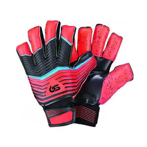 ถุงมือผู้รักษาประตูชายไซส์ใหญ่ คุณภาพสูง ออกแบบพิเศษ ระบายอากาศได้ดี หนังแท้ แห้งเร็ว กันลม GARCIS SPORTS GS-4015 - Product Image 4