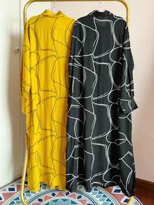 ชุดอาบายะห์มุสลิมแบบแฟชั่น ดีไซน์ดูไบ สำหรับผู้หญิง สไตล์เรียบร้อย รุ่นใหม่ ปรับขนาดได้ คุณภาพสูง สวมใส่สบาย - Product Image 5