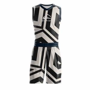 Uniformes de basket-ball personnalisés de haute qualité Logo imprimé nom Polyester à séchage rapide - Product Image 1