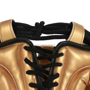 Protector de Cabeza de Boxeo Unisex de Alta Calidad, Fabricado en Fábrica, 100% Cuero, Color y Logotipo Personalizables, Diseño Transpirable y Fácil de Usar - Product Image 3