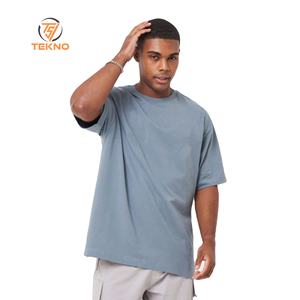 เสื้อยืดผู้ชายตัวยาวโอเวอร์ไซส์16ตัวสำหรับ100% เสื้อยืดพิมพ์ลายโลโก้ออกแบบได้ตามที่ต้องการ - Product Image 1