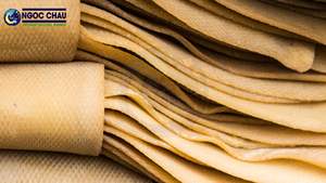 Feuille de caoutchouc naturel de haute qualité, certifiée aux normes vietnamiennes, excellente résistance, meilleur prix, modèle NGOC CHAU, Vietnam - Product Image 5