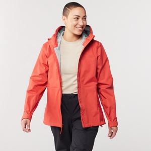 HUNT GEAR High Quality PU Rainwear <b>Rain</b> <b>Jacket</b> Custom Logo Hooded Canvas Waterproof Quick Dry Breathable <b>Plus</b> <b>Size</b> Zipper - Product Image 4