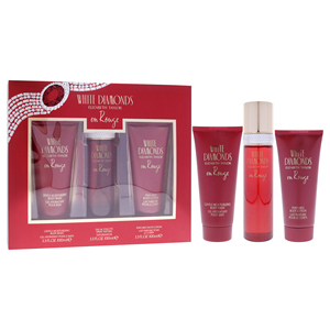Elisabeth Taylor donna diamanti bianchi En Rouge 3.3oz Spray lozione per il corpo lavaggio del corpo Set regalo 3 Pc regalo di natale per lei - Product Image 2