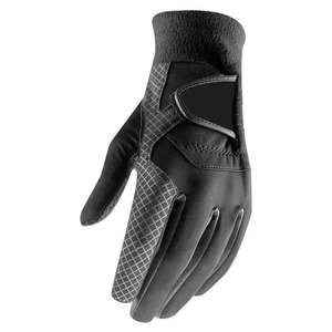 ถุงมือกอล์ฟหนัง cabretta เนื้อนุ่มปรับแต่งได้ถุงมือกอล์ฟระบายอากาศได้ดีสำหรับกีฬาขายส่งดีไซน์ปาล์มหนังแกะ - Product Image 3