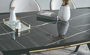 Newest Elegant Dining Room <b>Set</b> 1 Table and 6 Chairs Designed with Style Adds a Difference to Your Space - Product Image 3