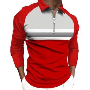 Spring Autumn Men <b>Clothes</b> New Short Sleeve Color Polo Shirt Men Sport Casual Tops Polo Shirt - Product Image 2