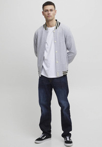 Style chaud Logo personnalisé bouton col côtelé avec poignets veste universitaire pour hommes Letterman College Baseball Bomber Varsity Jacket - Product Image 3